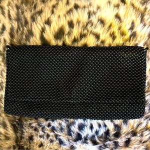 Vintage Black Beaded Evening Bag